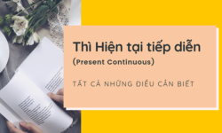 Thì hiện tại tiếp diễn