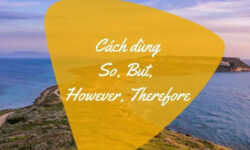 Cách dùng so, but, however và therefore kèm bài tập có đáp án chi tiết