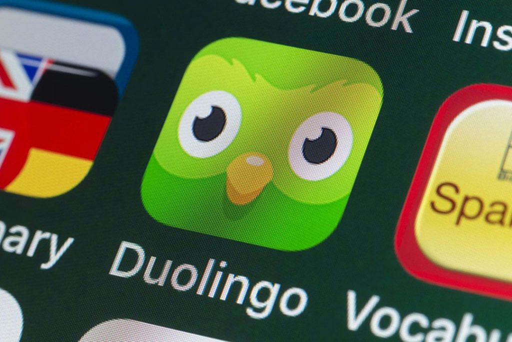 App học tiếng Anh: Duolingo