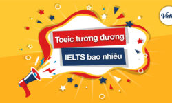 Cách quy đổi điểm TOEIC sang IELTS