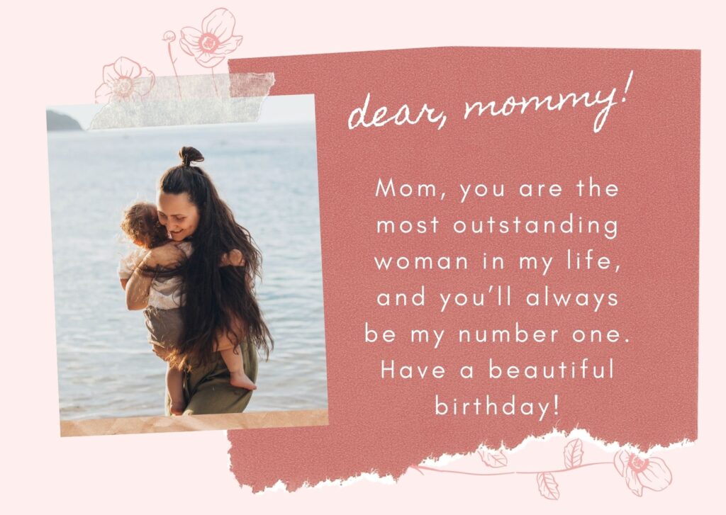 Lời chúc sinh nhật bằng tiếng Anh dành cho mẹ