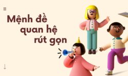 Mệnh đề quan hệ rút gọn