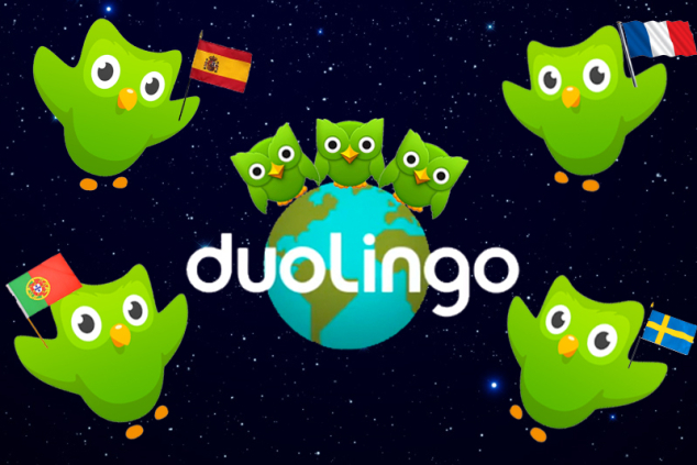 Phần mềm tiếng Anh Duolingo