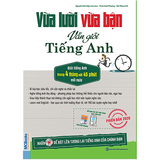 Vừa lười vừa bận vẫn giỏi tiếng Anh