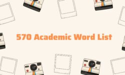 570 Academic Word List for IELTS