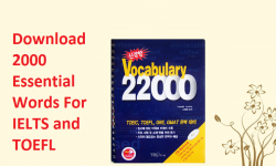 Tải sách 22000 Essential Words For IELTS and TOEFL PDF Free