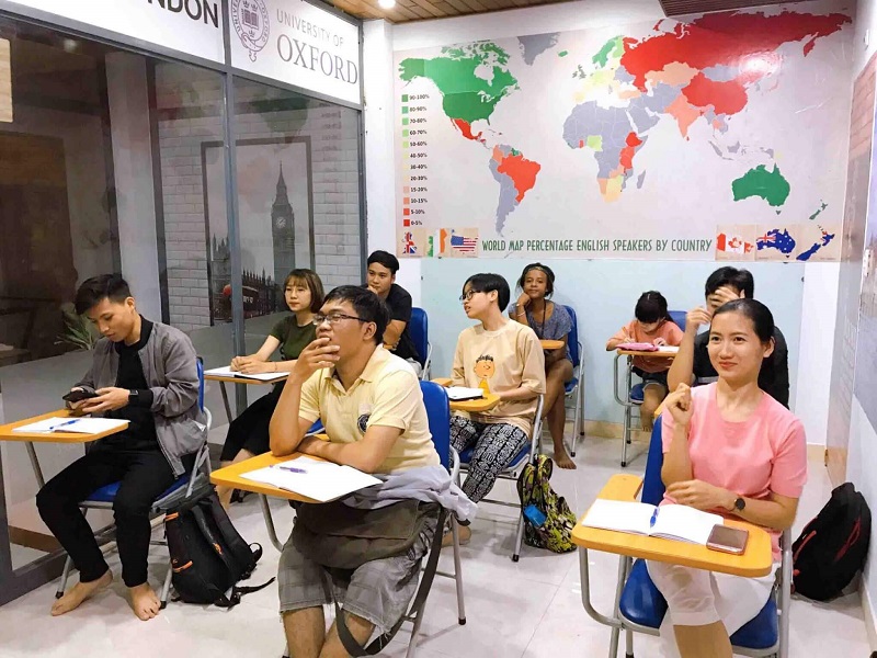 trung tâm dạy tiếng Anh cho người mới bắt đầu