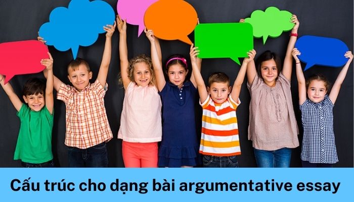 Cấu trúc cho dạng bài argumentative essay 