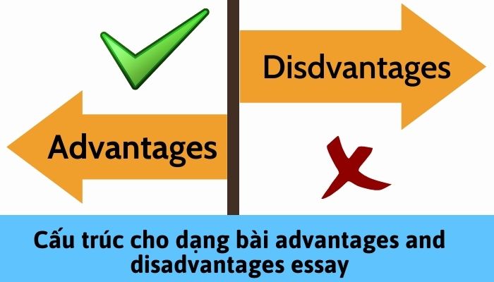 Cấu trúc cho dạng bài advantages and disadvantages essay