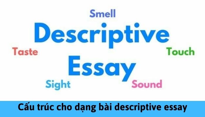 Cấu trúc cho dạng bài descriptive essay