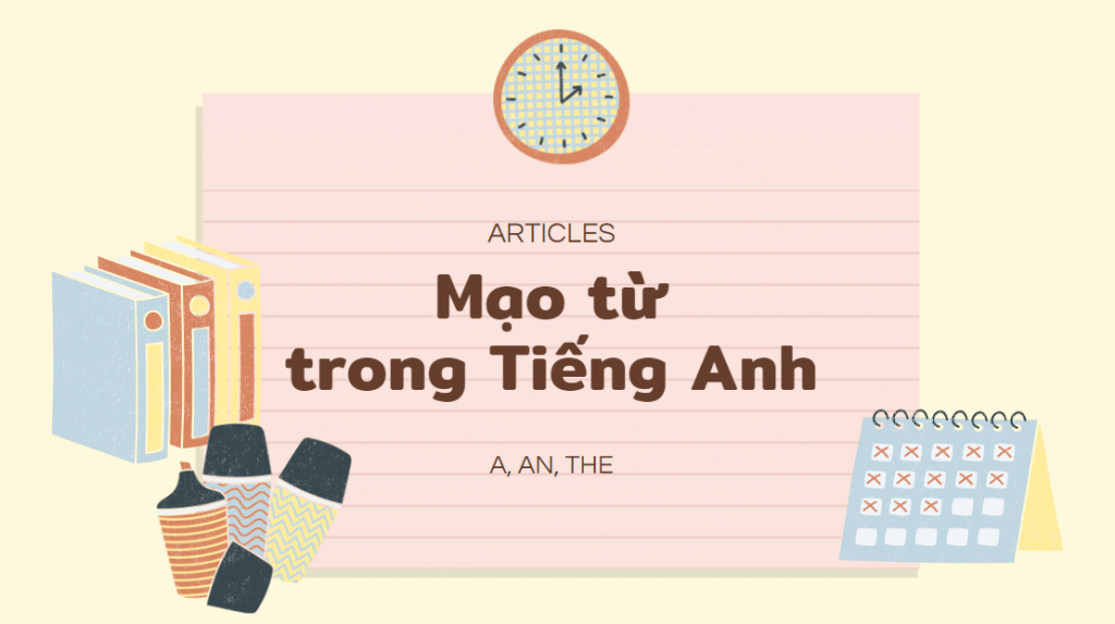 Mạo từ là gì