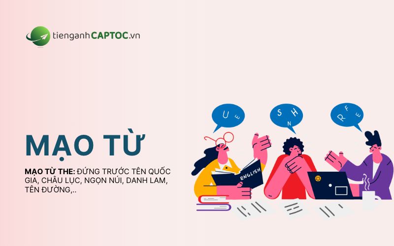 Mạo từ xác định và bài tập mạo từ