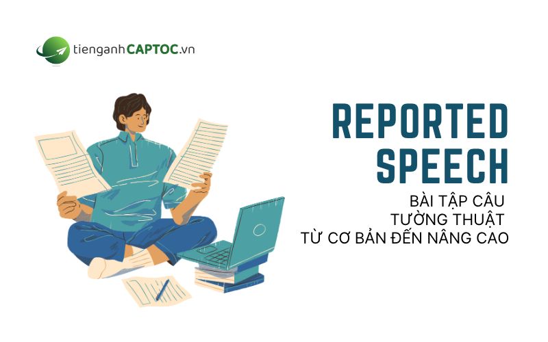 bài tập câu tường thuật