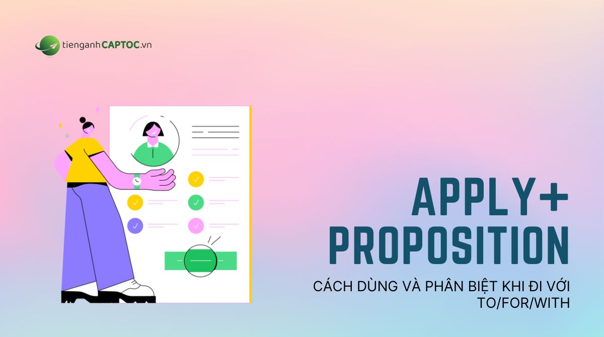 Apply đi với giới từ gì