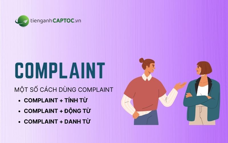 Những giới từ theo sau Complaint