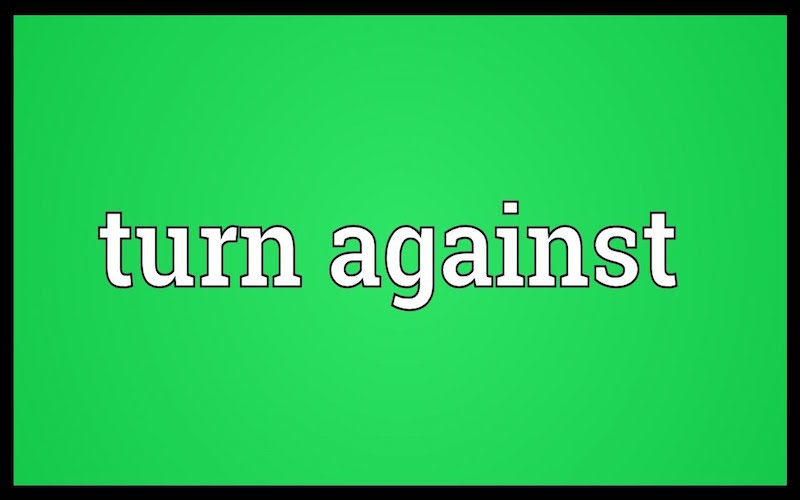Turn against - Các phrasal verb with turn