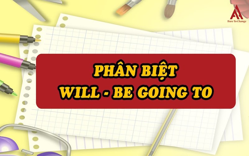 So sánh cách dùng will và be going to lớp 10