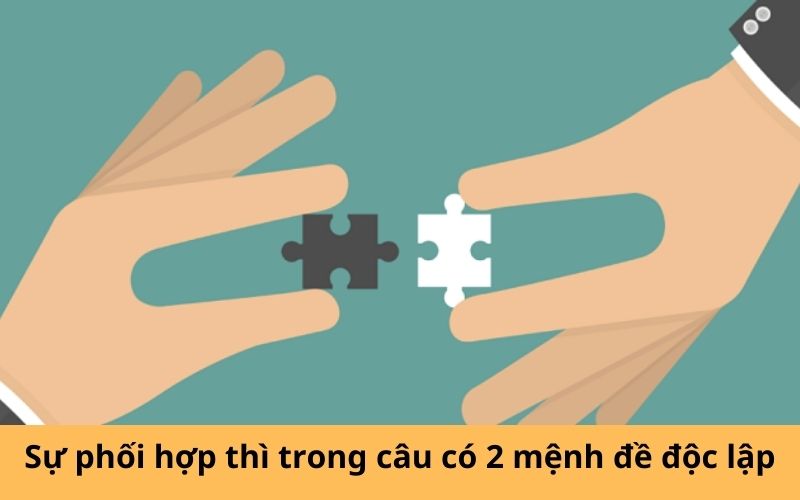 Sự phối hợp thì trong câu có 2 mệnh đề độc lập