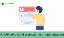 Bài tập trắc nghiệm về các thì trong tiếng Anh có đáp án