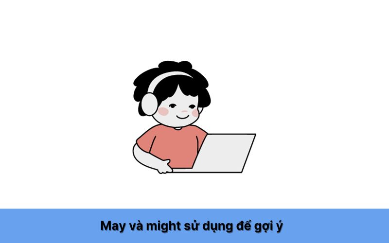 May và might sử dụng để gợi ý 